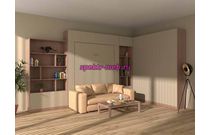 Шкаф-кровать с диваном Дино