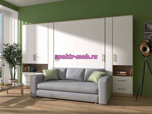 Шкаф-кровать с диваном Марта 13
