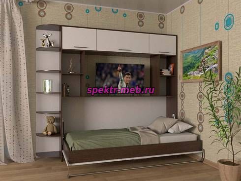 Шкаф-кровать трансформер Горизонт 1