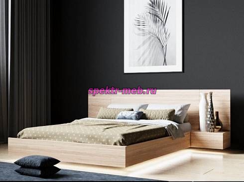 Кровать с подсветкой Хейли-99