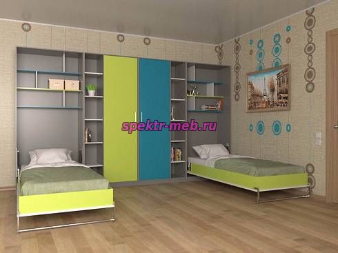 Шкаф-кровать трансформер Фазан 54