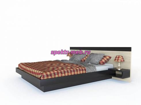 Кровать с полками Солл 37