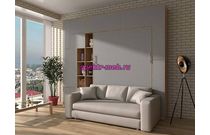 Шкаф-кровать с диваном Жером