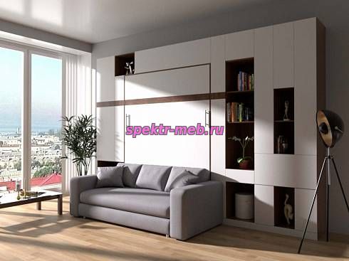 Шкаф-кровать с диваном Ланистер