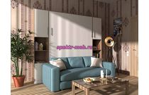 Шкаф-кровать с диваном Бали