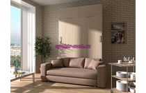 Шкаф-кровать с диваном Марио 40