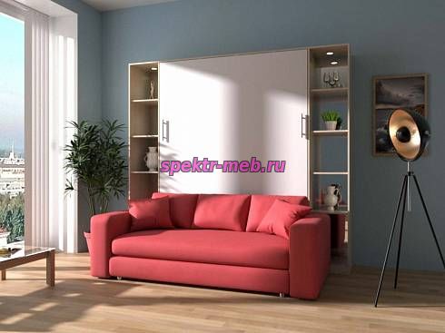 Шкаф-кровать с диваном Хлоя 16