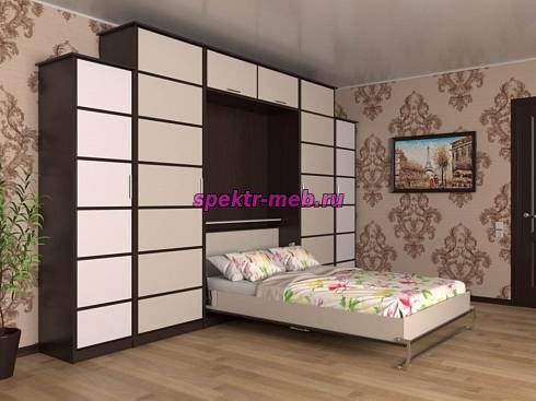 Шкаф-кровать трансформер Марио 42