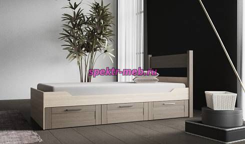 Кровать с 3 ящиками Кассиопея 18