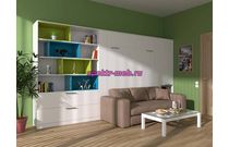 Шкаф-кровать с диваном Дино 2