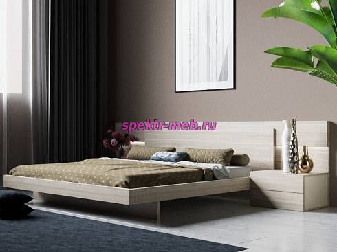 Кровать с подсветкой Модерно