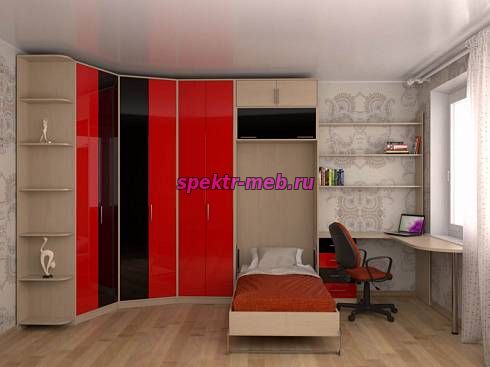 Шкаф-кровать трансформер Фиона 33