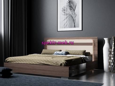 Кровать с подсветкой Хлоя подъемная