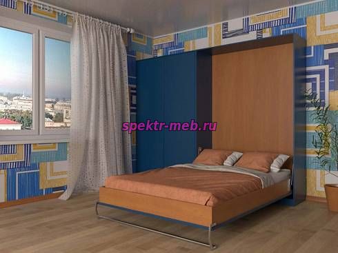 Шкаф-кровать трансформер Шелли 25