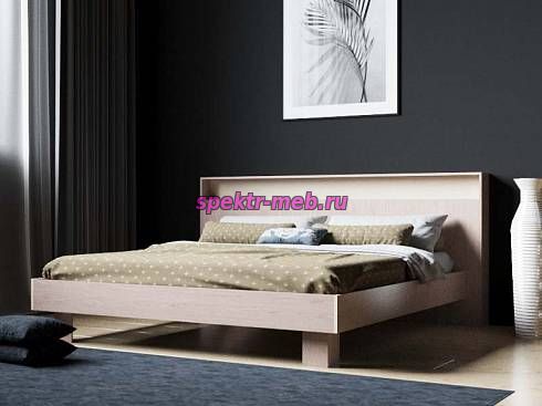 Кровать с подсветкой Олли Модуль 32