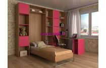 Шкаф-кровать трансформер Меган 121