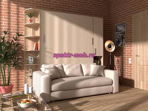 Шкаф-кровать с диваном Изабель-15