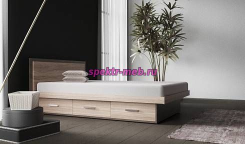 Кровать с 3 ящиками Жасмин 7