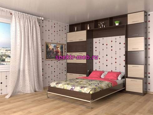 Шкаф-кровать трансформер Чикаго 1