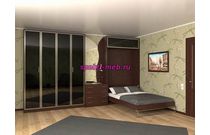 Шкаф-кровать трансформер Фиона 35