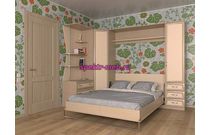 Шкаф-кровать трансформер Джули 28