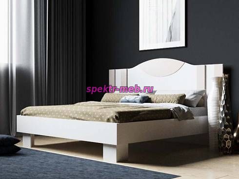 Кровать с подсветкой Белл Модуль 22