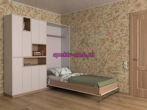 Шкаф-кровать трансформер Флора