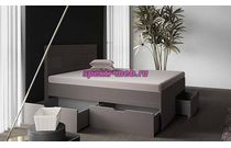 Кровать с 3 ящиками Жасмин 12
