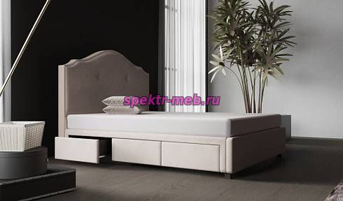 Кровать с 3 ящиками Жасмин 9