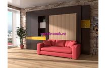 Шкаф-кровать с диваном Флора 2