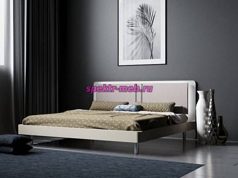 Кровать с подсветкой Алмея