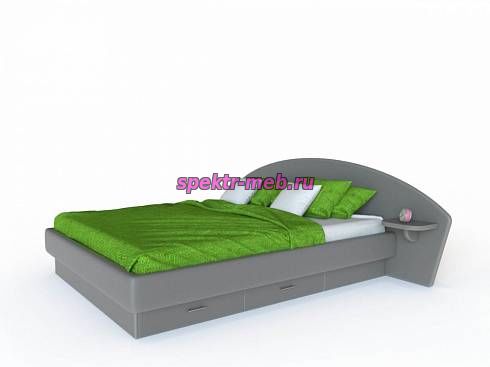 Кровать с полками Солл 33