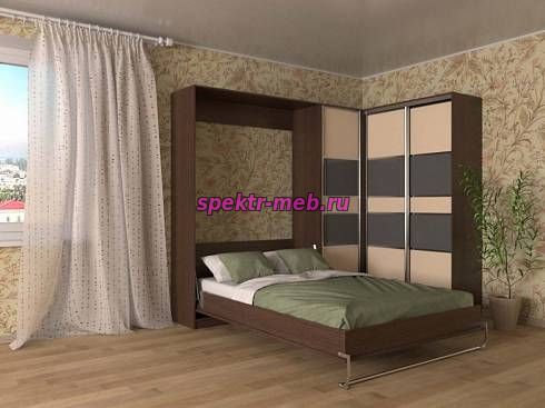 Шкаф-кровать трансформер Марио 36