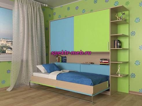 Шкаф-кровать трансформер Фазан 57