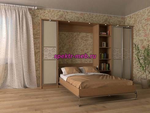 Шкаф-кровать трансформер Марио 43