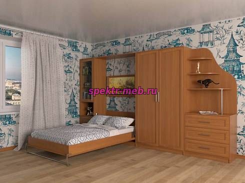 Шкаф-кровать трансформер Сена 1