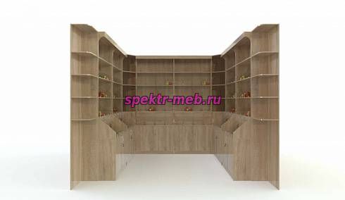 Торговый стеллаж Юстина 7