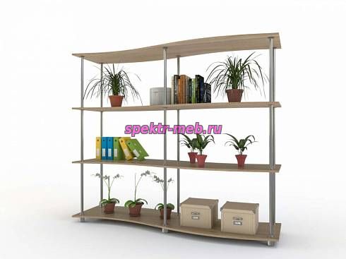 Стеллаж с полками Вэй №3-1