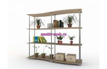 Стеллаж с полками Вэй №3-1