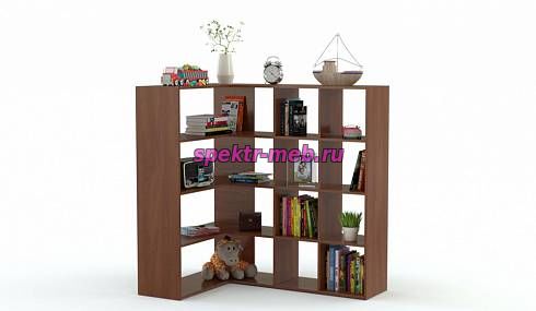 Угловой стеллаж Бамби 4