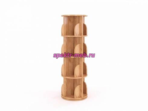 Поворотный стеллаж Пальмира 3