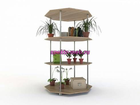 Стеллаж Окто №3