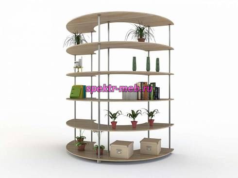 Стеллаж с полками Муна №1
