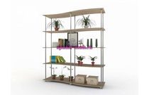 Стеллаж с полками Вэй №2-1