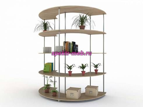 Стеллаж с полками Муна №2