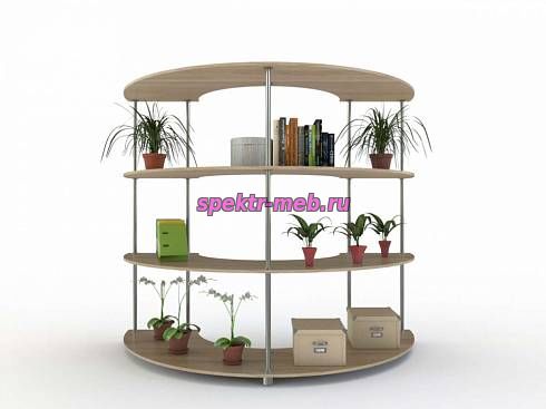 Стеллаж с полками Муна №3