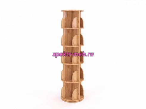 Поворотный стеллаж Пальмира 4