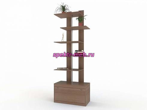 Стеллаж Септима №5 с полками