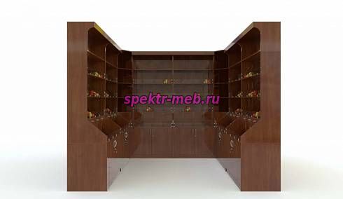 Торговый стеллаж Юстина 6