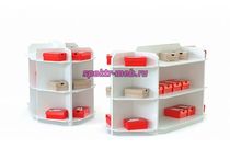 Торговый стеллаж Лотос 4